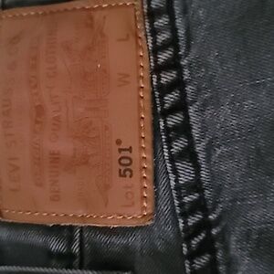 Levi's Button Fly 501 Mens Jeans